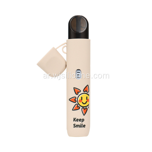 حافظة سيليكون بشعار ملون مخصص